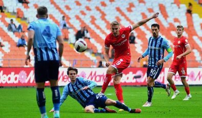 Adana Demirspor galibiyeti hatırladı! Antalyaspor 7 maç sonra kaybetti