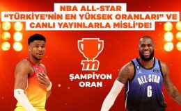 NBA’in en iyileri All-Star’da sahne alıyor… Dev maç “Türkiye’nin En Yüksek Oranları” ve canlı yayınlarla Misli’de!