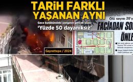 Tarih farklı, yaşanan aynı! Gece kulübündeki yangının gerçek yüzü: ‘Yüzde 50 dayanıksız’