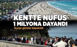 Ünlü tatil merkezinde bayram yoğunluğu! Nüfus 1 milyona dayandı