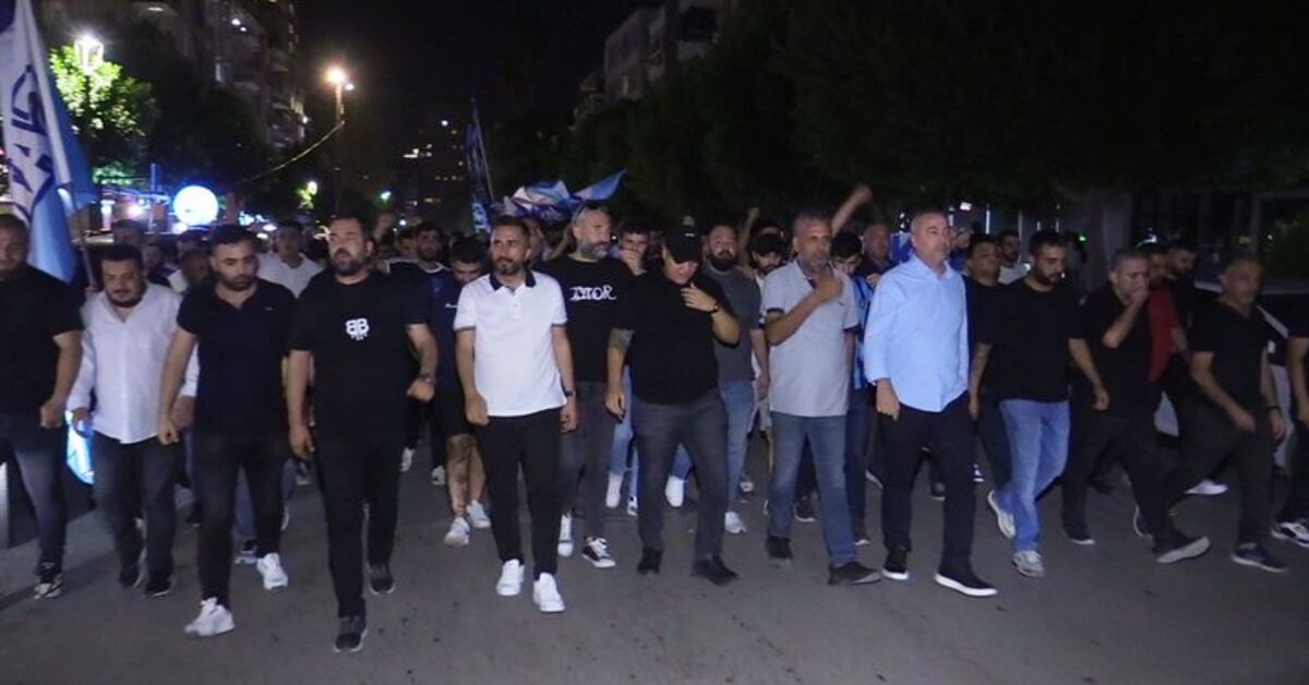 Adana Demirspor taraftarlarından Murat Sancak’a tepki