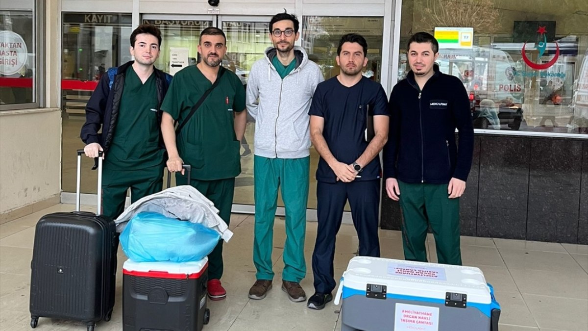 Denizli’de bağışlanan organlar, 3 kişiye can oldu