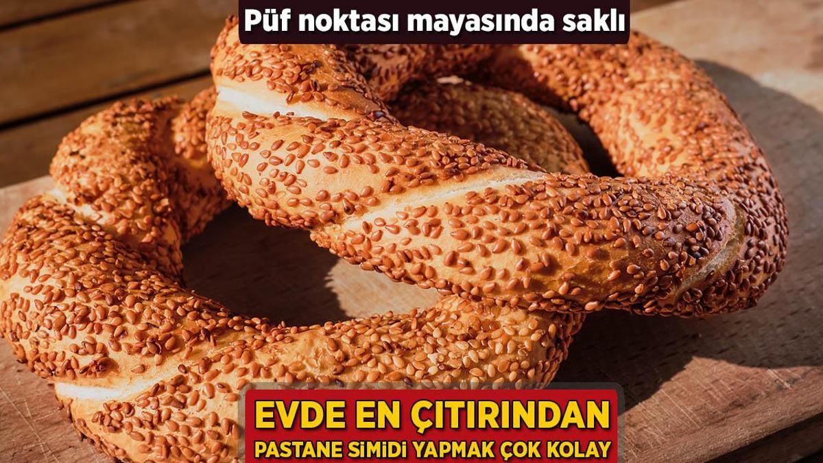 Sokaktaki gibi çıtır, pastanedeki gibi lezzetli! Simit böyle yapılır, sırrı mayasında