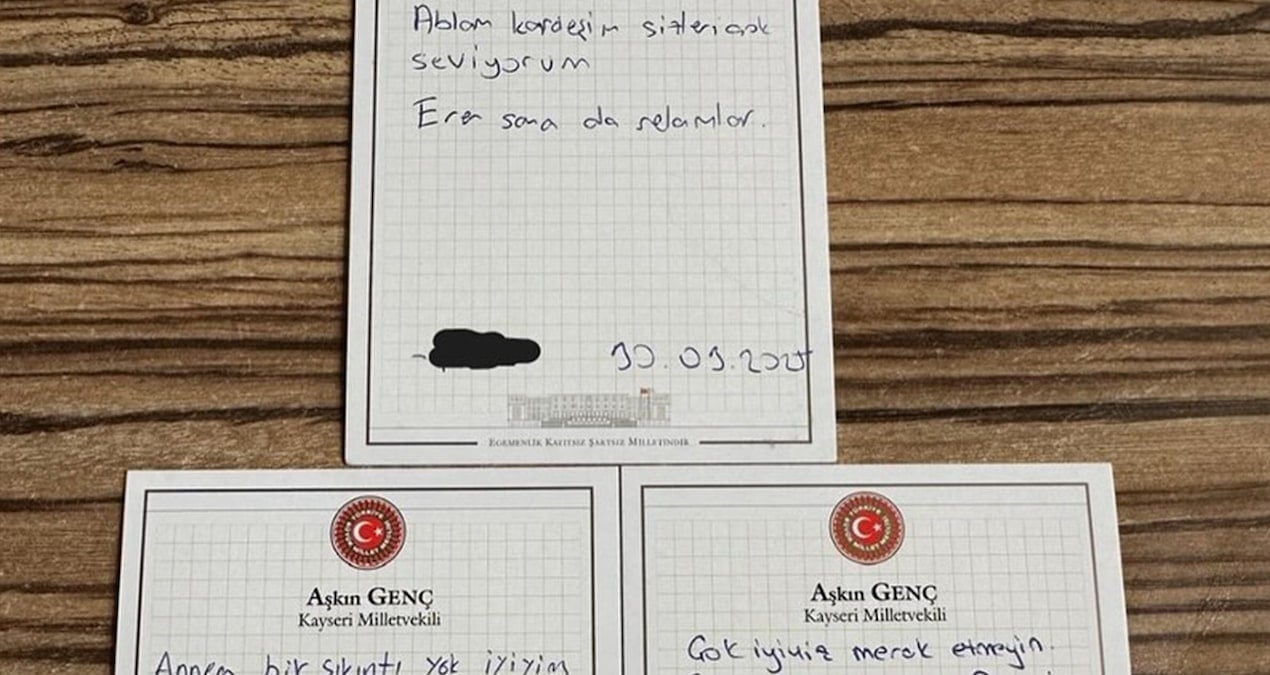 Kayseri’de cezaevindeki tutuklu gençlerin mesajları yürek burktu!